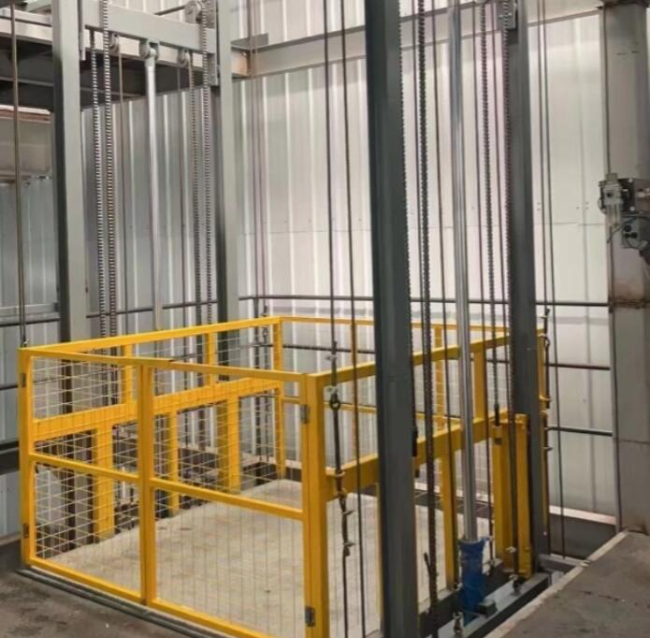 包头导轨式升降机一般加工周期