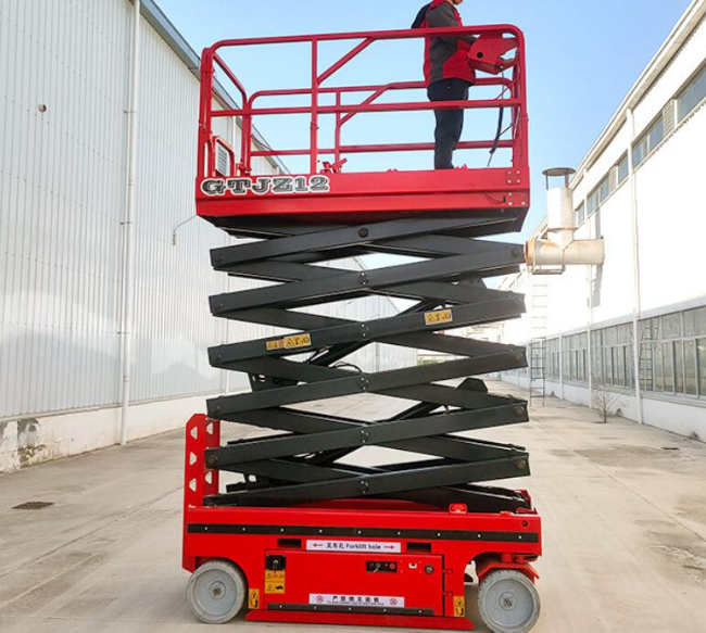 包头自行走移动式升降机